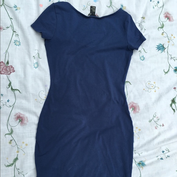 🌙H&M Navy T-shirt Dress🌙 - Picture 3 of 4
