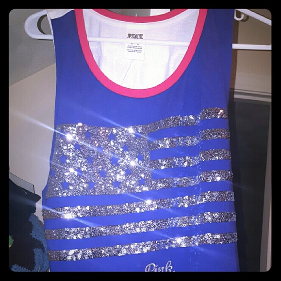 VS 4th of July bling tank top