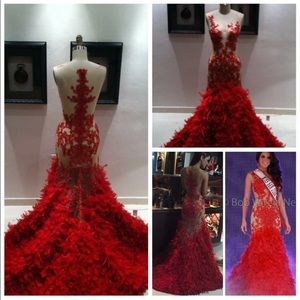 Red Gown Dress