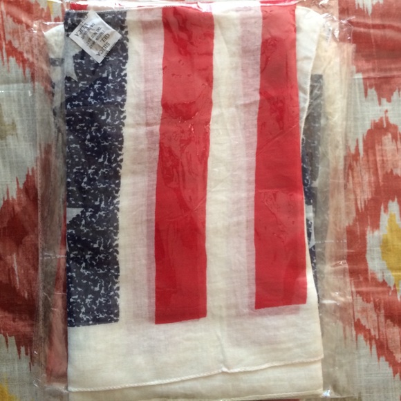 Scarf Poncho USA flag - Picture 2 of 4