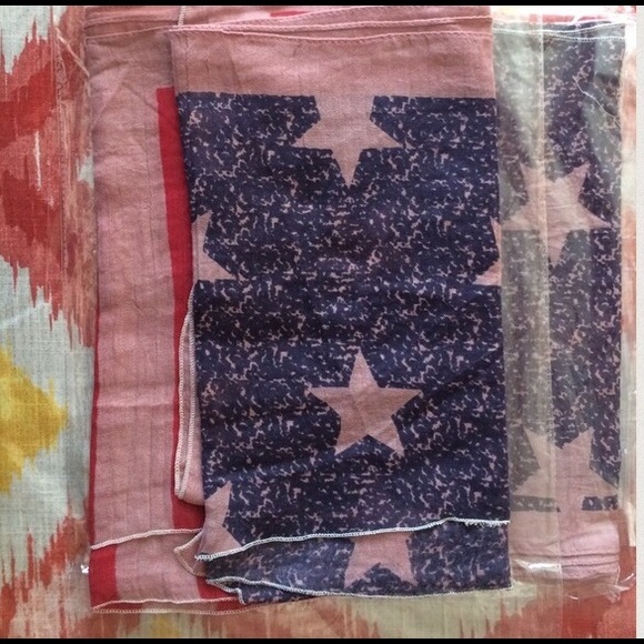 Scarf Poncho USA flag - Picture 4 of 4