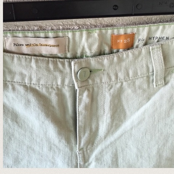 Anthropologie Denim - Anthro Mint Green Jeans Pilcro & the Letterpress