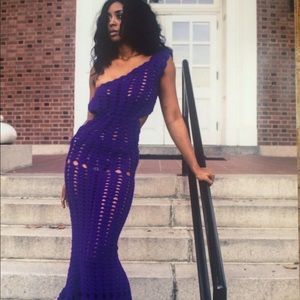 Custom evening dress