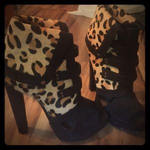 Leopard Heels