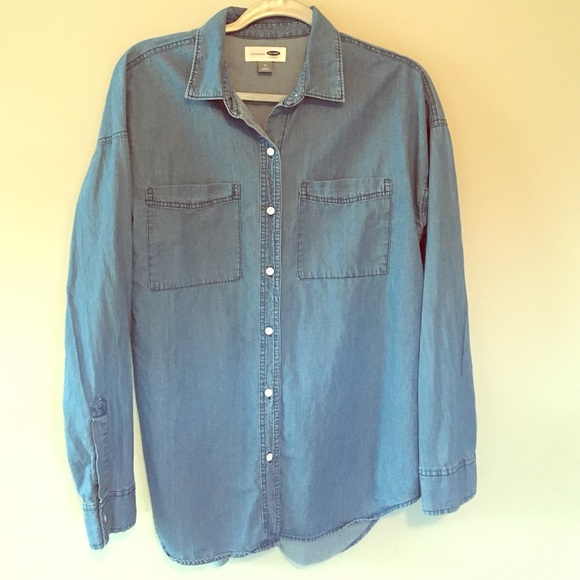 Boyfriend denim like shirt