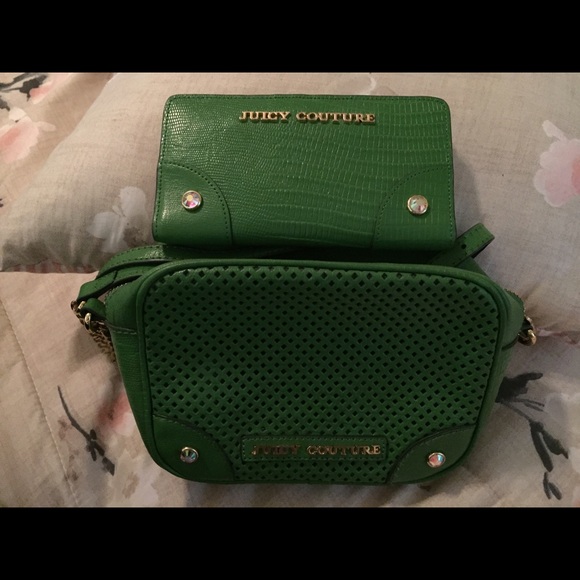 🐊Juicy Couture Crossbody Bag & Wallet🐊 - Picture 1 of 3