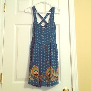 Bilingual Blue dress