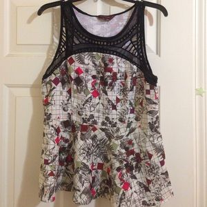 BLACK FRIDAY⚡️Ranna Gill Dahlia Peplum Floral Top