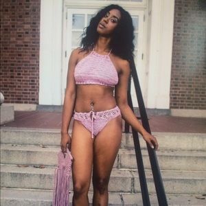 Handmade crochet bikini