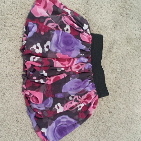 A shirt with flowers