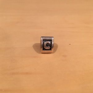 Letter "C" Pandora charm