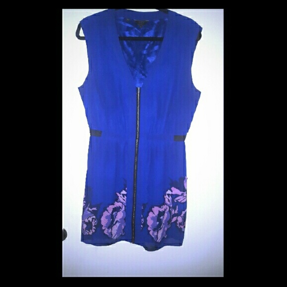 Guess Front Zip Dress
