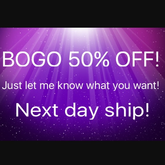 Closet BOGO 50% off!
