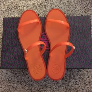 Tory Burch jelly slides