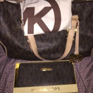 SOLD Authentic Michael Kors Brown Bag