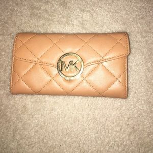 Quilted Michael Kors Large Wallet
