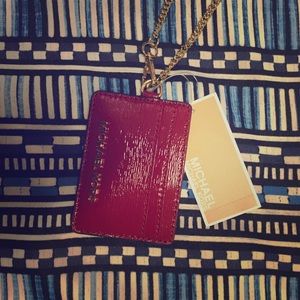 MICHAEL Michael Kors Chain Metro Pass Case