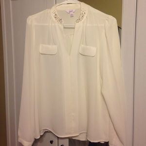 Candie's embellished blouse