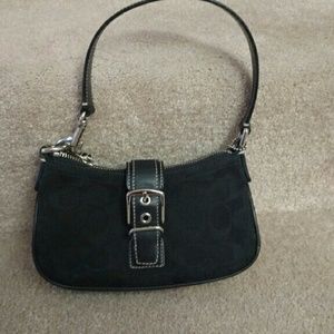 Black authentic Coach purse