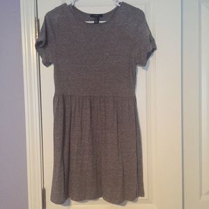 Babydoll Grey Dress