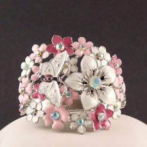 Pink Floral Clamper