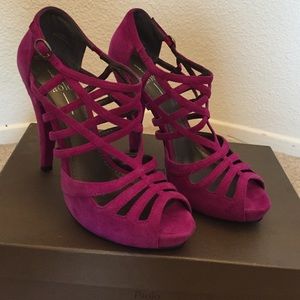 Lines Paolo Jacadia Suede Pumps