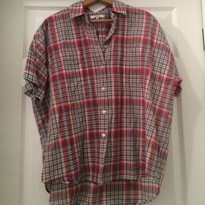 Madewell Plaid Courier