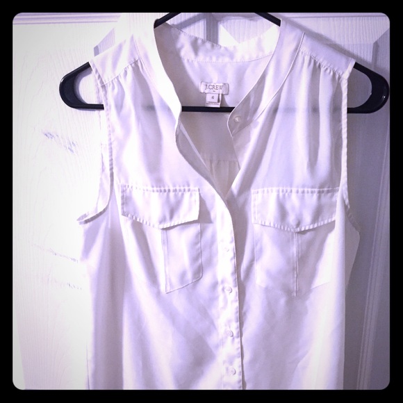 J. Crew cream top