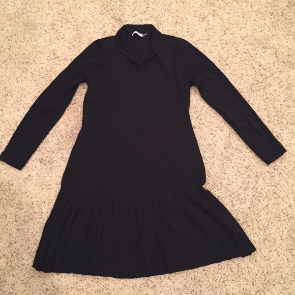 Calvin Klein XL sweater dress black