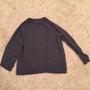 Faded Glory Grey Crewneck Sweater long sleeve
