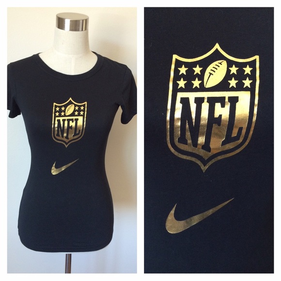 Nike DRI-FIT NFL BLACK & Gold T-Shirt