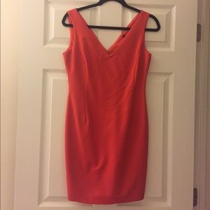Zara Basics Red Dress