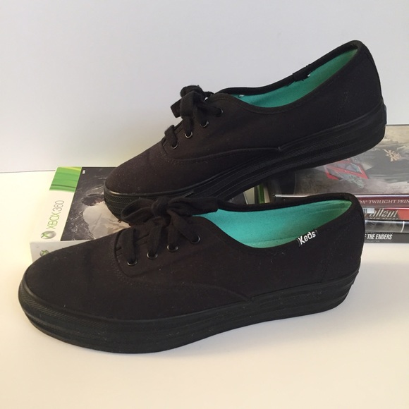 keds Shoes - Black Keds