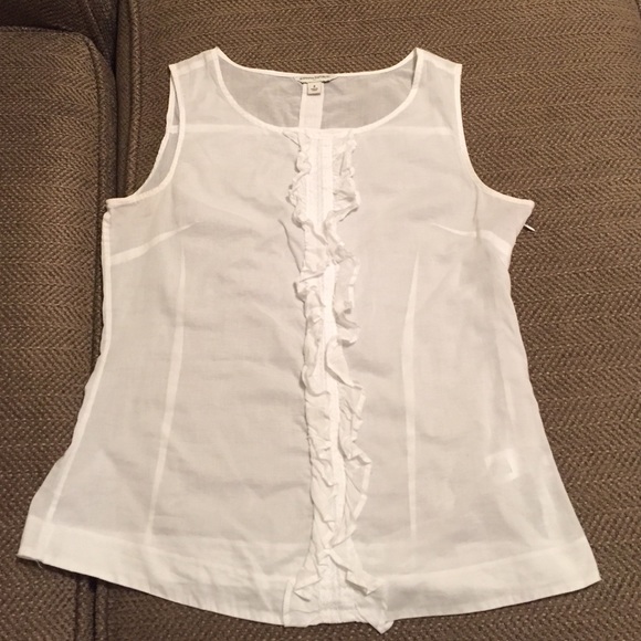 Sheer Banana Republic Top Size 8