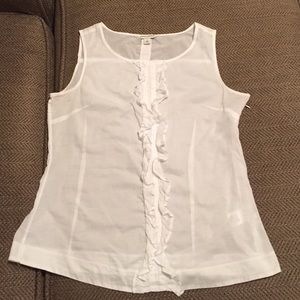 Sheer Banana Republic Top Size 8
