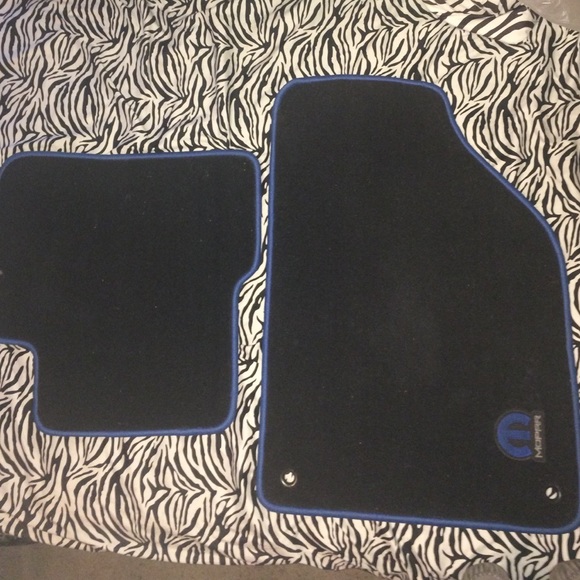 Mopar floor mats for a Dodge Dart