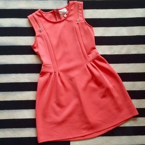 Zipper Neoprene Dress: Romeo&Juliet