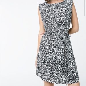 Mango Black and white dress