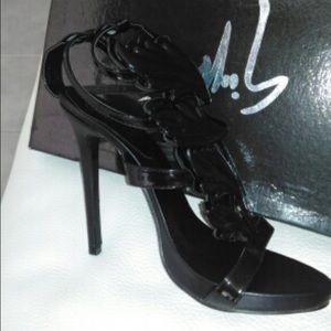 Giuseppe Z. Patent leather sandals