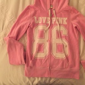PINK Zip up Hoodie