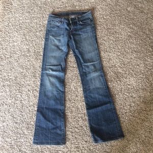Citizens of humanity 26 low waist bootcut jeans