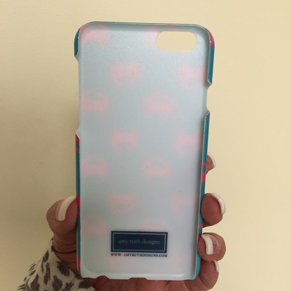 Brand New iPhone 6 Crabs Case - Turquoise/Pink - Picture 2 of 2