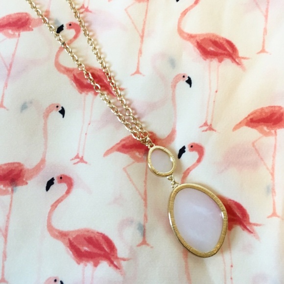 Banana Republic Stone Pendant - Picture 2 of 4