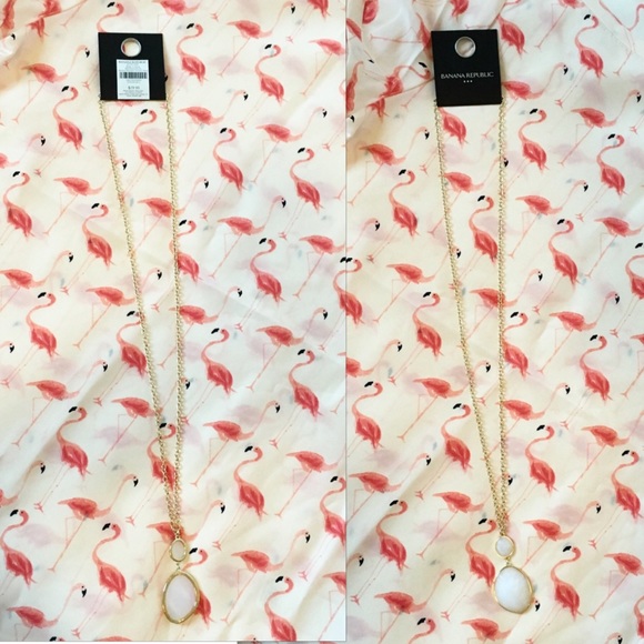 Banana Republic Stone Pendant - Picture 3 of 4