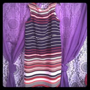 Final 💵⬇️ Ashley Stewart Striped Sleeveless Dress