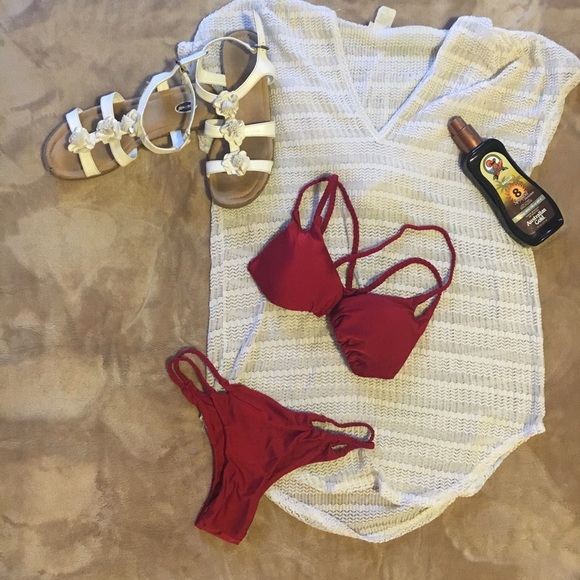 NWT Dark Red Bikini