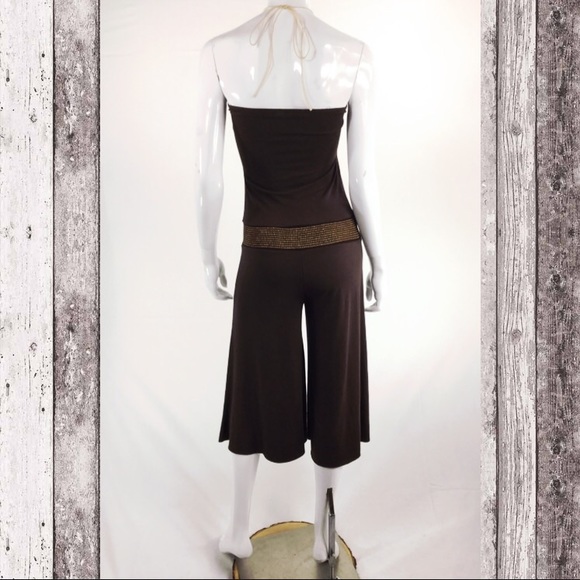 San Julian Romper Choco Brown Mother of Pearl - Picture 2 of 2