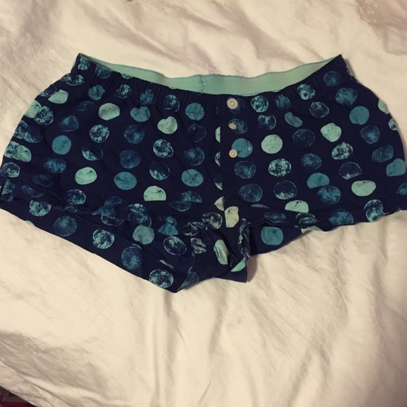 Fun polka-dot PJ shorts