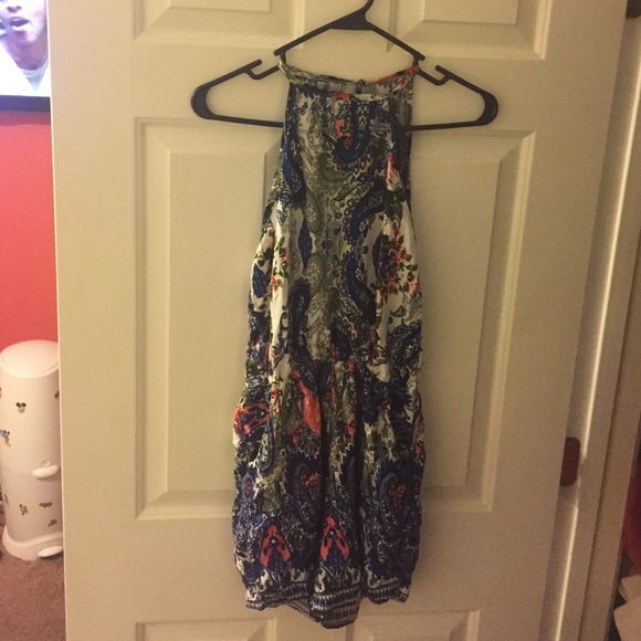 Multi-colored romper