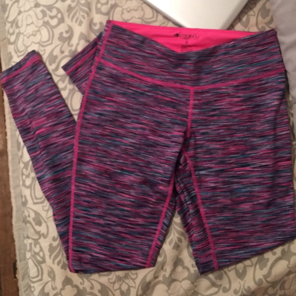 XS workout athletic pants leggings patterned - Picture 1 of 4